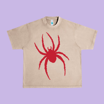Richmond Spiders Urban Heavy Tee Designed By Pixelwave