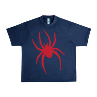 Navy Richmond spiders Urban Heavy Tee - PixelWave
