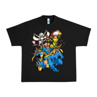Black group pic x men Urban Heavy Tee - PixelWave