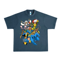 Midnight Navy group pic x men Urban Heavy Tee - PixelWave