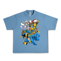 Pebble Blue group pic x men Urban Heavy Tee - PixelWave