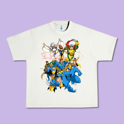 Group Pic X Men Urban Heavy Tee Designed By Pixelwave