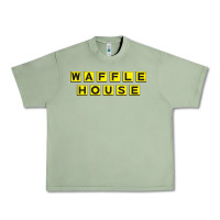 Oil Green waffle hause Urban Heavy Tee - PixelWave