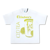 White Clintons Iced Tea Urban Heavy Tee - PixelWave