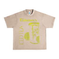 French Oak Clintons Iced Tea Urban Heavy Tee - PixelWave