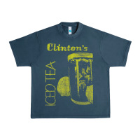 Midnight Navy Clintons Iced Tea Urban Heavy Tee - PixelWave