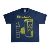 Navy Clintons Iced Tea Urban Heavy Tee - PixelWave