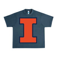 Midnight Navy illinois fighting illini Urban Heavy Tee - PixelWave
