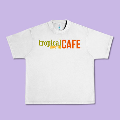 Tropical Smoothie Urban Heavy Tee Designed By Pixelwave
