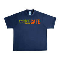 Navy Tropical Smoothie Urban Heavy Tee - PixelWave