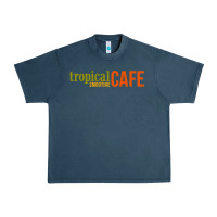 Midnight Navy Tropical Smoothie Urban Heavy Tee - PixelWave