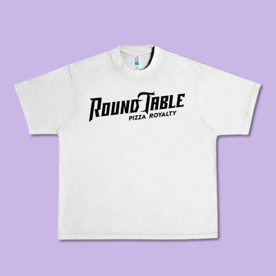Resto, Round Table Pizza New Urban Heavy Tee Designed By Pixelwave