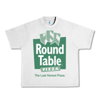 Lunar Rock round table pizza Urban Heavy Tee - PixelWave