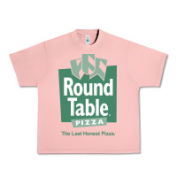 Salmon round table pizza Urban Heavy Tee - PixelWave