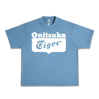 Pebble Blue onitsuka tiger Urban Heavy Tee - PixelWave