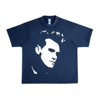 Navy morrissey the smiths Urban Heavy Tee - PixelWave