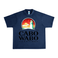 Navy cabo wabo Urban Heavy Tee - PixelWave