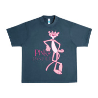 Midnight Navy pink panther Urban Heavy Tee - PixelWave