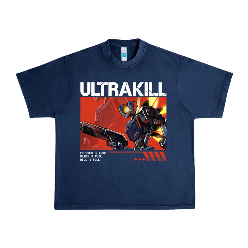 The Merch Ultrakill 1 Urban Heavy Tee by PixelWave | Teevron