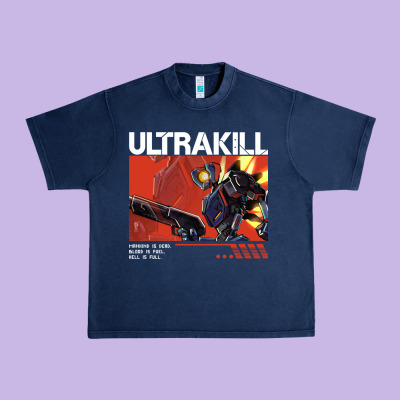 The Merch Ultrakill 1 Urban Heavy Tee Designed By Pixelwave