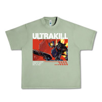 Oil Green the merch ultrakill 1 Urban Heavy Tee - PixelWave