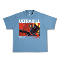 Pebble Blue the merch ultrakill 1 Urban Heavy Tee - PixelWave