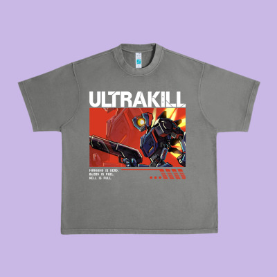 The Merch Ultrakill 1 Urban Heavy Tee Designed By Pixelwave