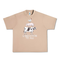 Burro liberation to all vegan vegetarian food animal love Urban Heavy Tee - PixelWave