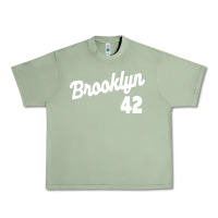 Oil Green brooklyn 42 Urban Heavy Tee - PixelWave