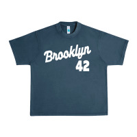 Midnight Navy brooklyn 42 Urban Heavy Tee - PixelWave