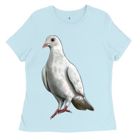 Baby Blue Dove Ladies Tee - LillyAllenDesigns