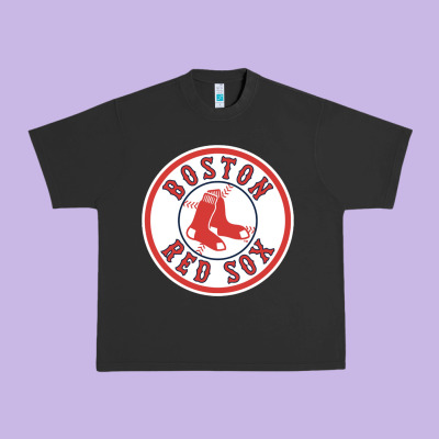 Boston R E D S O X Urban Heavy Tee Designed By Craftify
