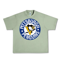 Oil Green penguins player sky Urban Heavy Tee - Craftify