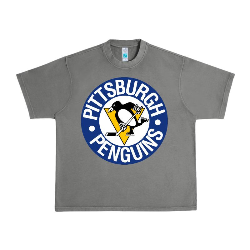 Penguins Player Sky Urban Heavy Tee by Craftify | Teevron