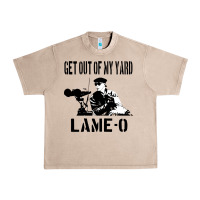 French Oak get out of my yard lame o the burbs quote the burbs Urban Heavy Tee - Craftify