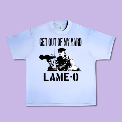 Get Out Of My Yard Lame O The Burbs Quote The Burbs Urban Heavy Tee Designed By Craftify