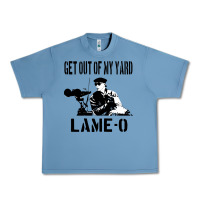 Pebble Blue get out of my yard lame o the burbs quote the burbs Urban Heavy Tee - Craftify