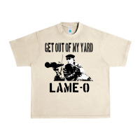Sandshell get out of my yard lame o the burbs quote the burbs Urban Heavy Tee - Craftify
