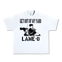 White get out of my yard lame o the burbs quote the burbs Urban Heavy Tee - Craftify