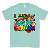 Seafoam love has no gender pride Classic Tee - FaDigitalArtStudio