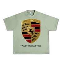Oil Green .Porches new Urban Heavy Tee - Craftify