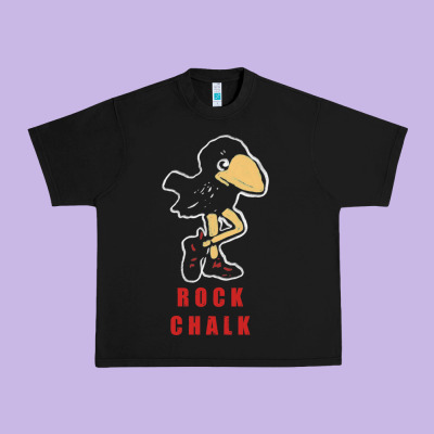 Vintage Jayhawk Ku Urban Heavy Tee Designed By Craftify