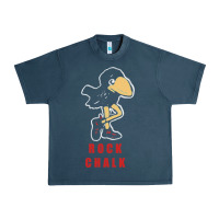 Midnight Navy Vintage jayhawk ku Urban Heavy Tee - Craftify