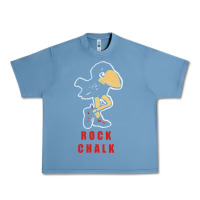 Pebble Blue Vintage jayhawk ku Urban Heavy Tee - Craftify