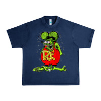 Navy Official Rat Fink Original Merchandise 1 Urban Heavy Tee - Craftify