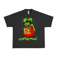 Pigment Black Official Rat Fink Original Merchandise 1 Urban Heavy Tee - Craftify