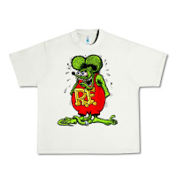 Pistachio Official Rat Fink Original Merchandise 1 Urban Heavy Tee - Craftify