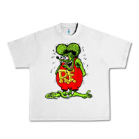 Lunar Rock Official Rat Fink Original Merchandise 1 Urban Heavy Tee - Craftify