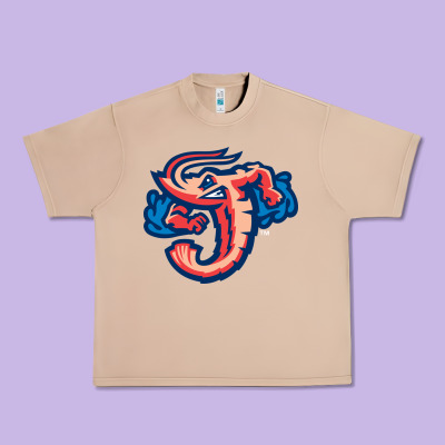 Jacksonville Jumbo Shrimp Urban Heavy Tee Designed By Craftify