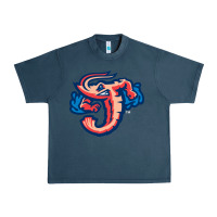 Midnight Navy jacksonville jumbo shrimp Urban Heavy Tee - Craftify